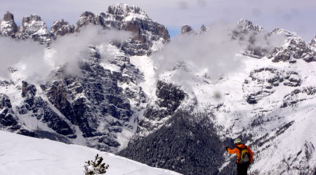 Le Dolomiti di Brenta in inverno